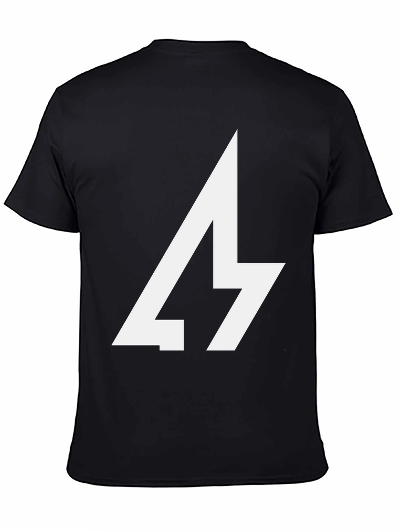 Bold Graphic Tee - Lightning Bolt Design
