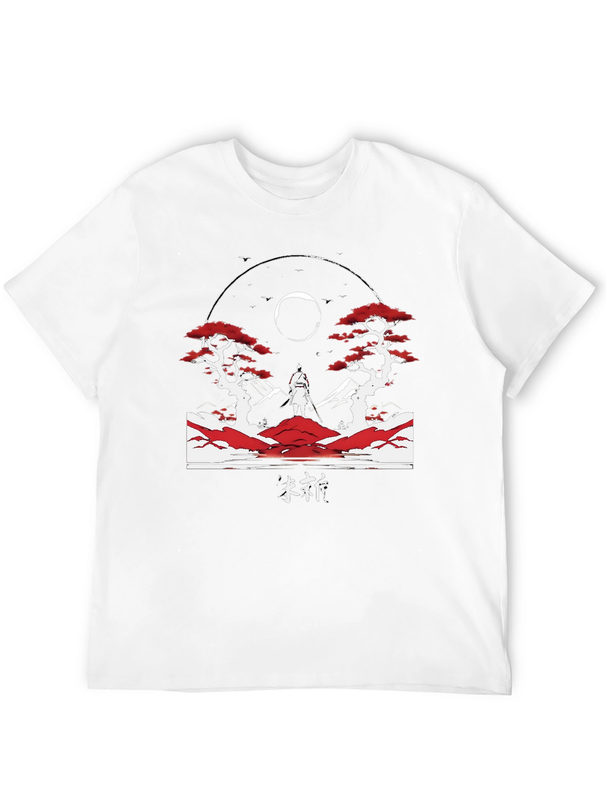 Samurai Graphic T-Shirt - Artistic Design