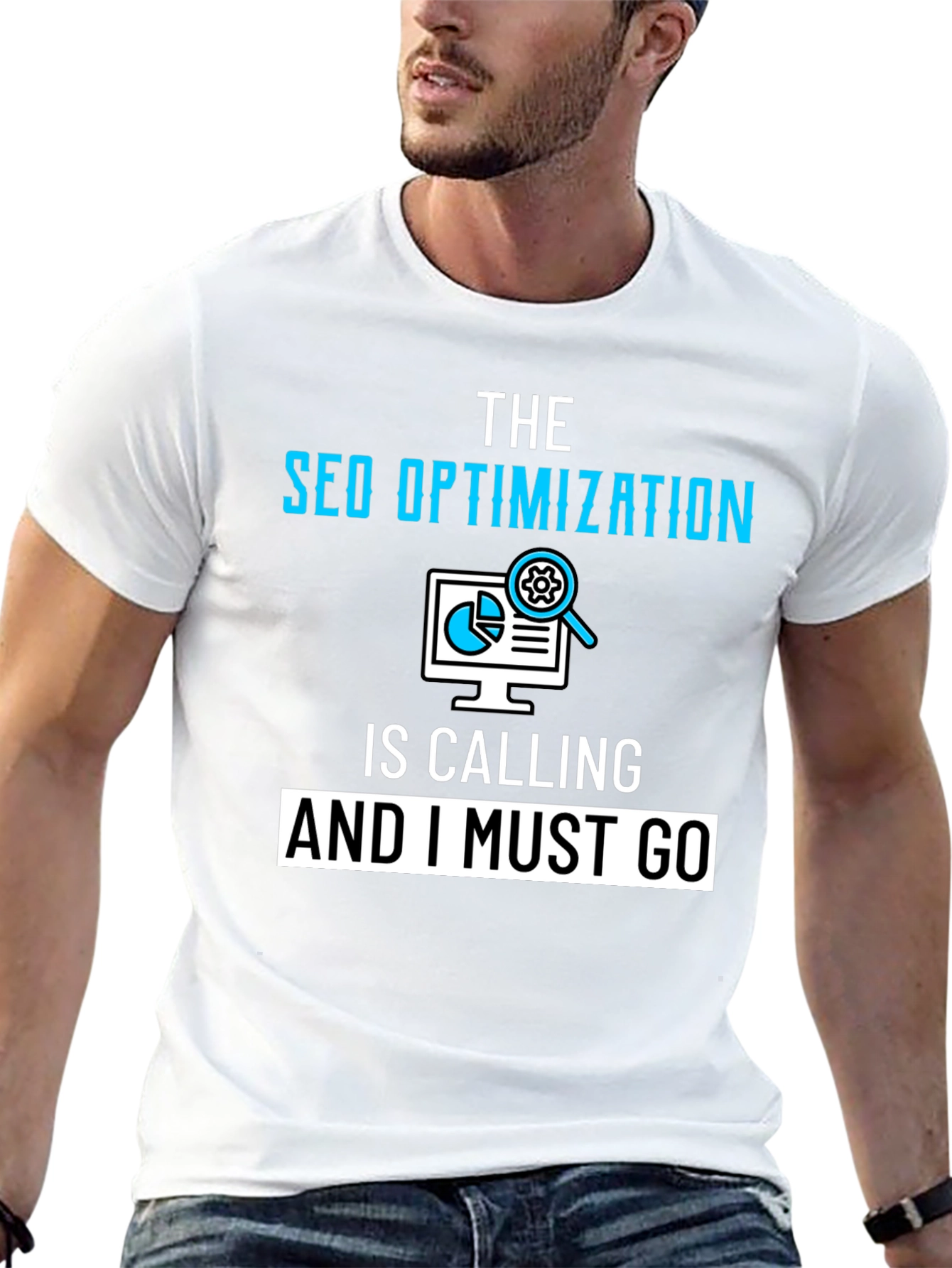 SEO Optimization Calling T-Shirt - Funny Geek Tee