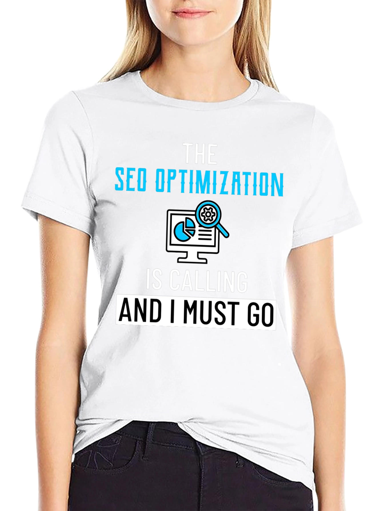 SEO Optimization Calling T-Shirt - Funny Geek Tee