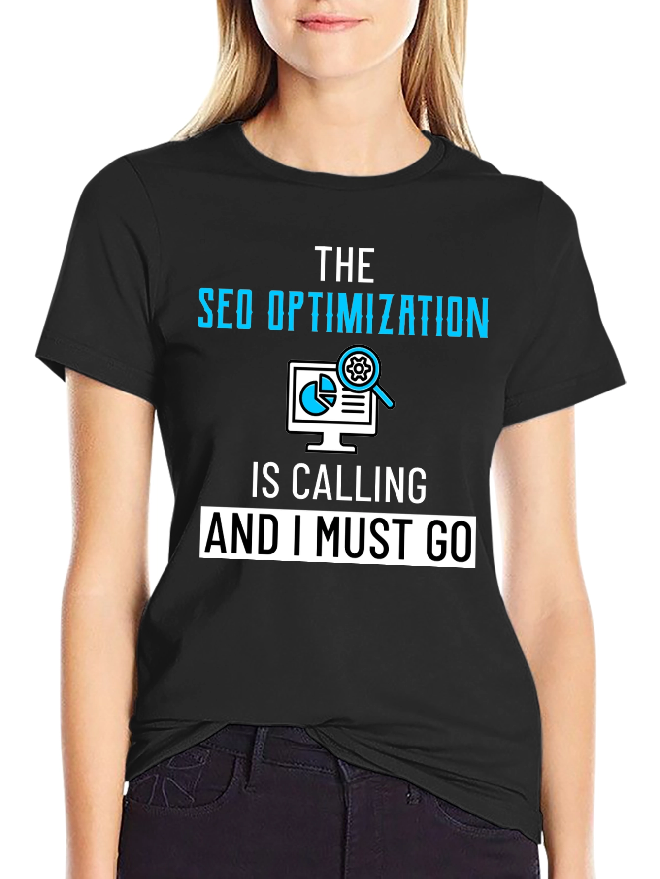 SEO Optimization Calling T-Shirt - Funny Geek Tee