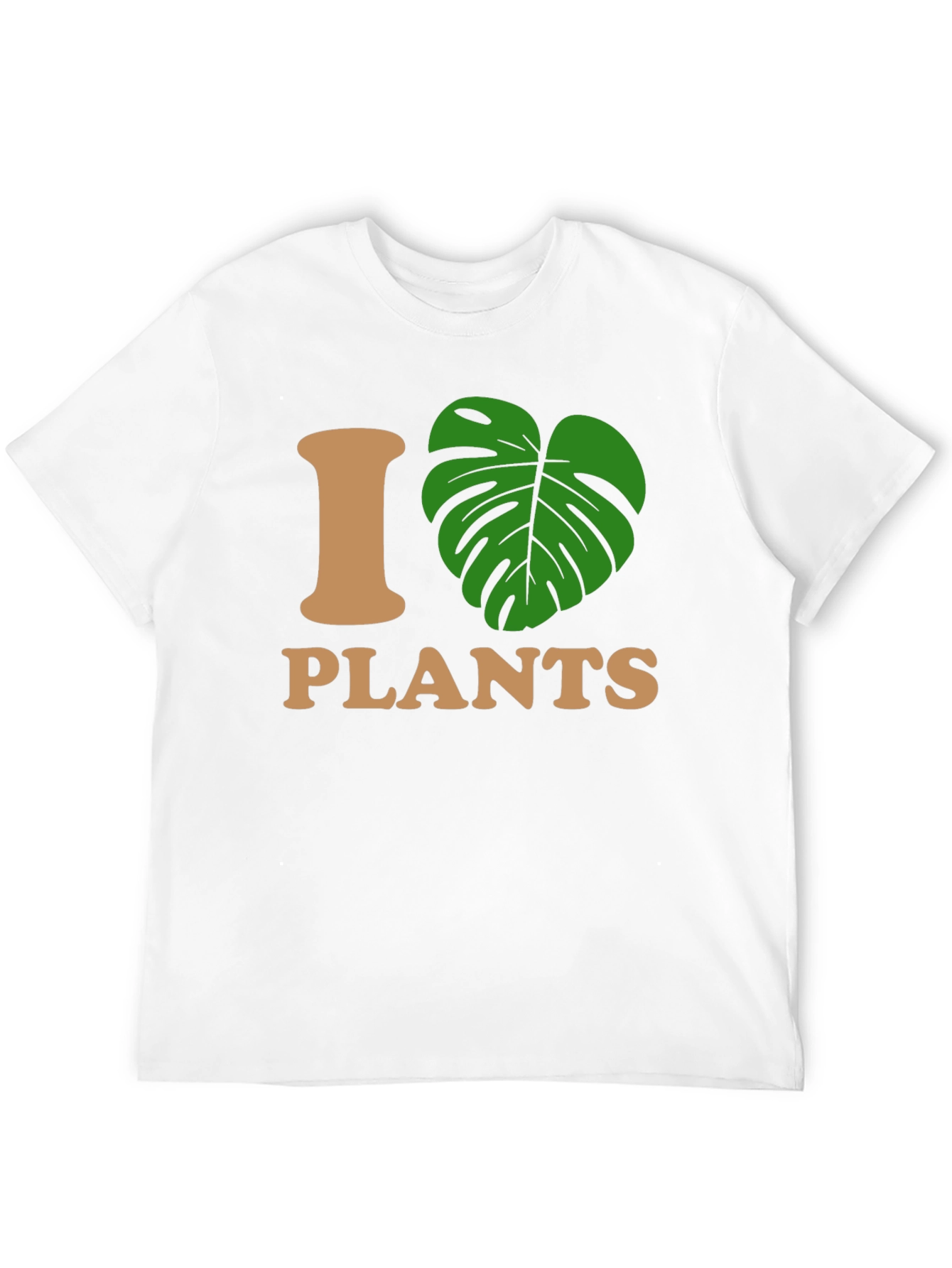 I Heart Plants Graphic Tee - Trendy Casual Shirt