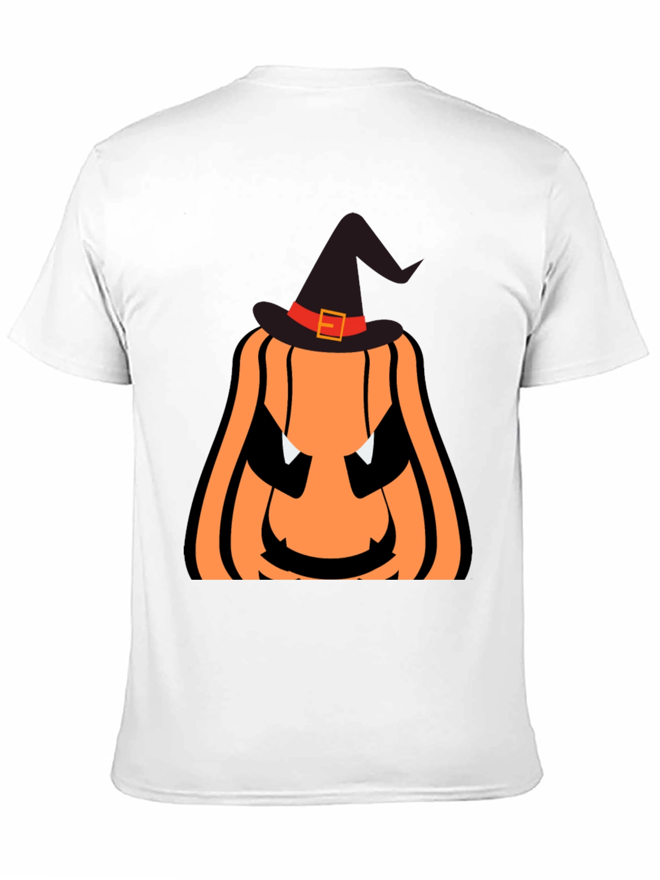 Halloween Pumpkin Witch Hat T-Shirt