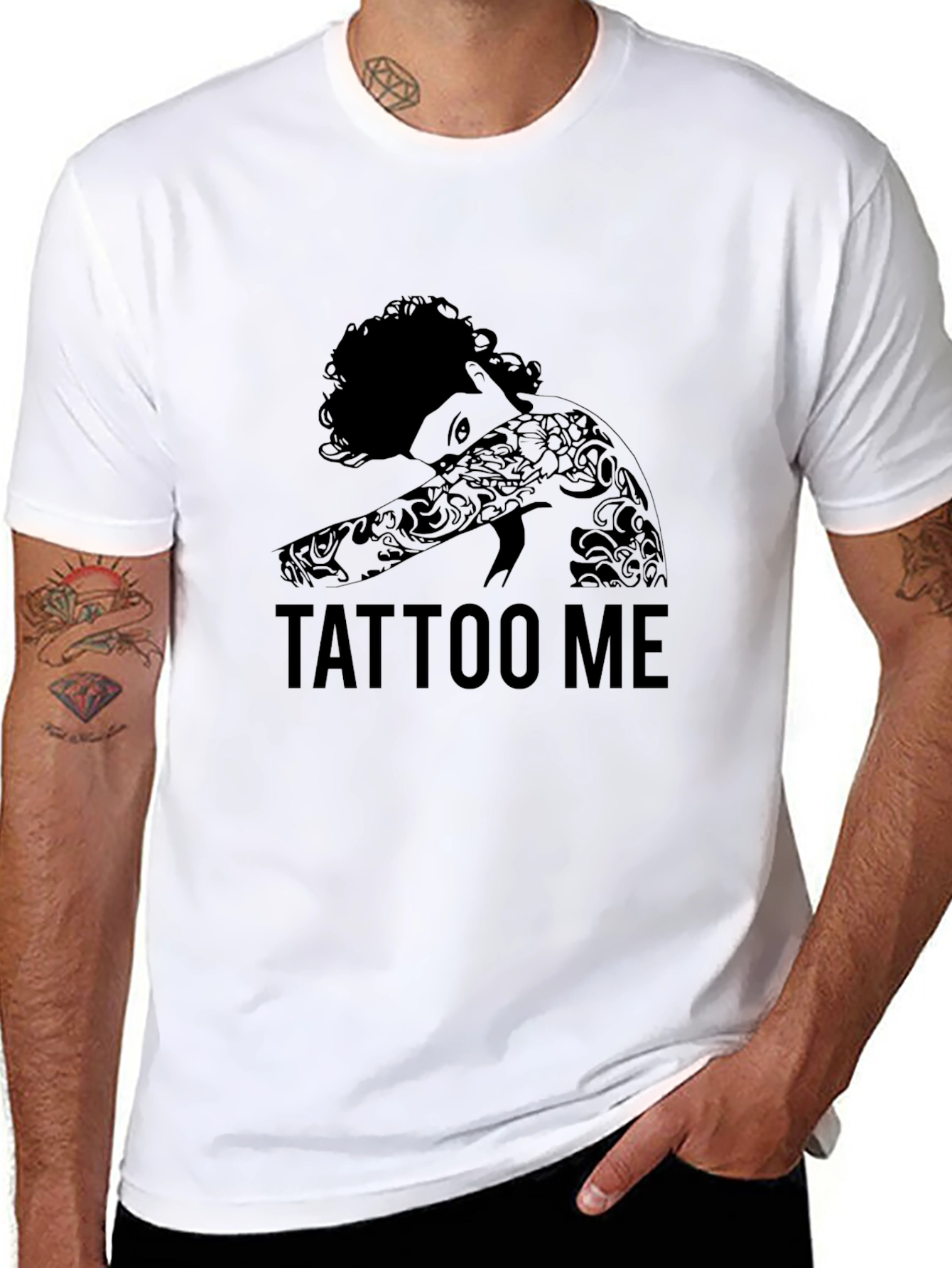 Tattoo Me Graphic T-Shirt - Cool & Unique Design