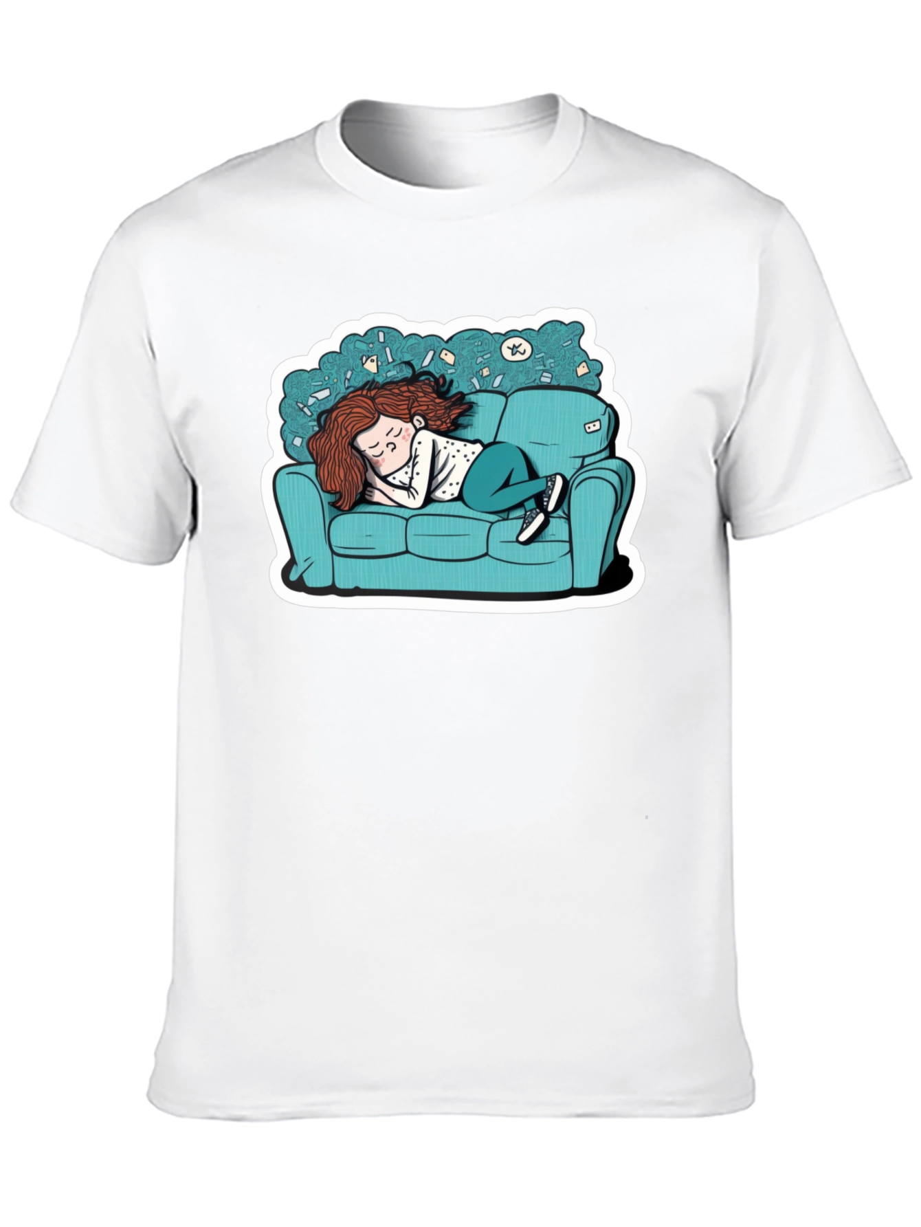 Comfy Couch Napping T-Shirt