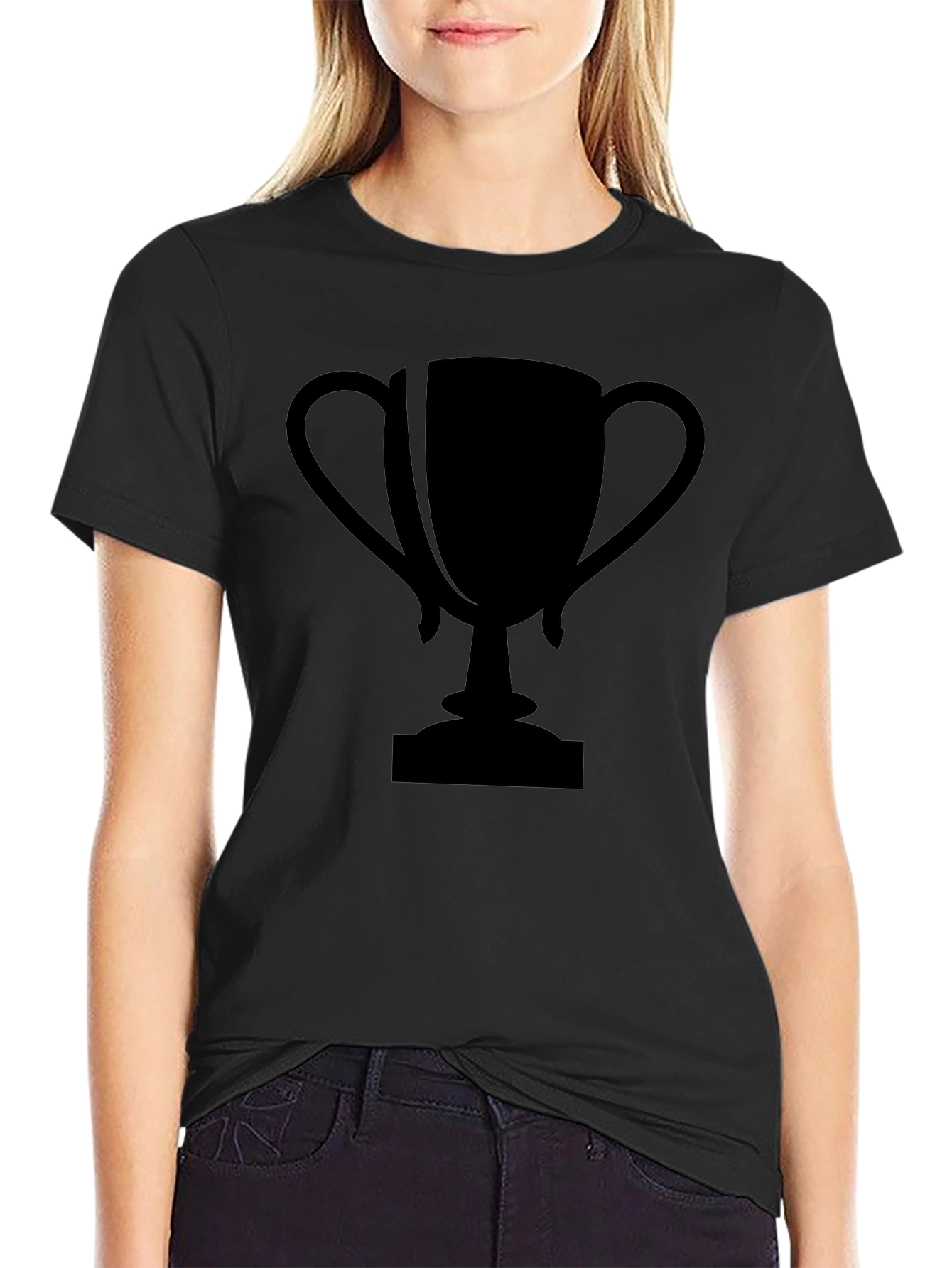 Black Trophy Graphic Tee - Winners Choice!