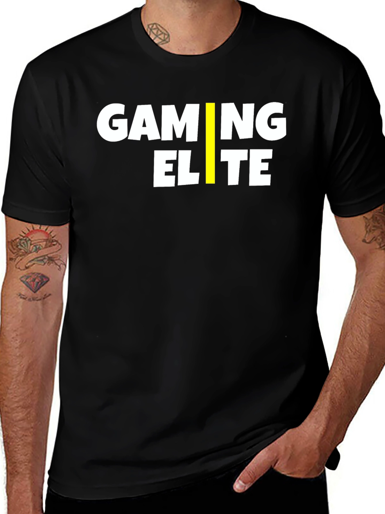 Gaming Elite Black T-Shirt