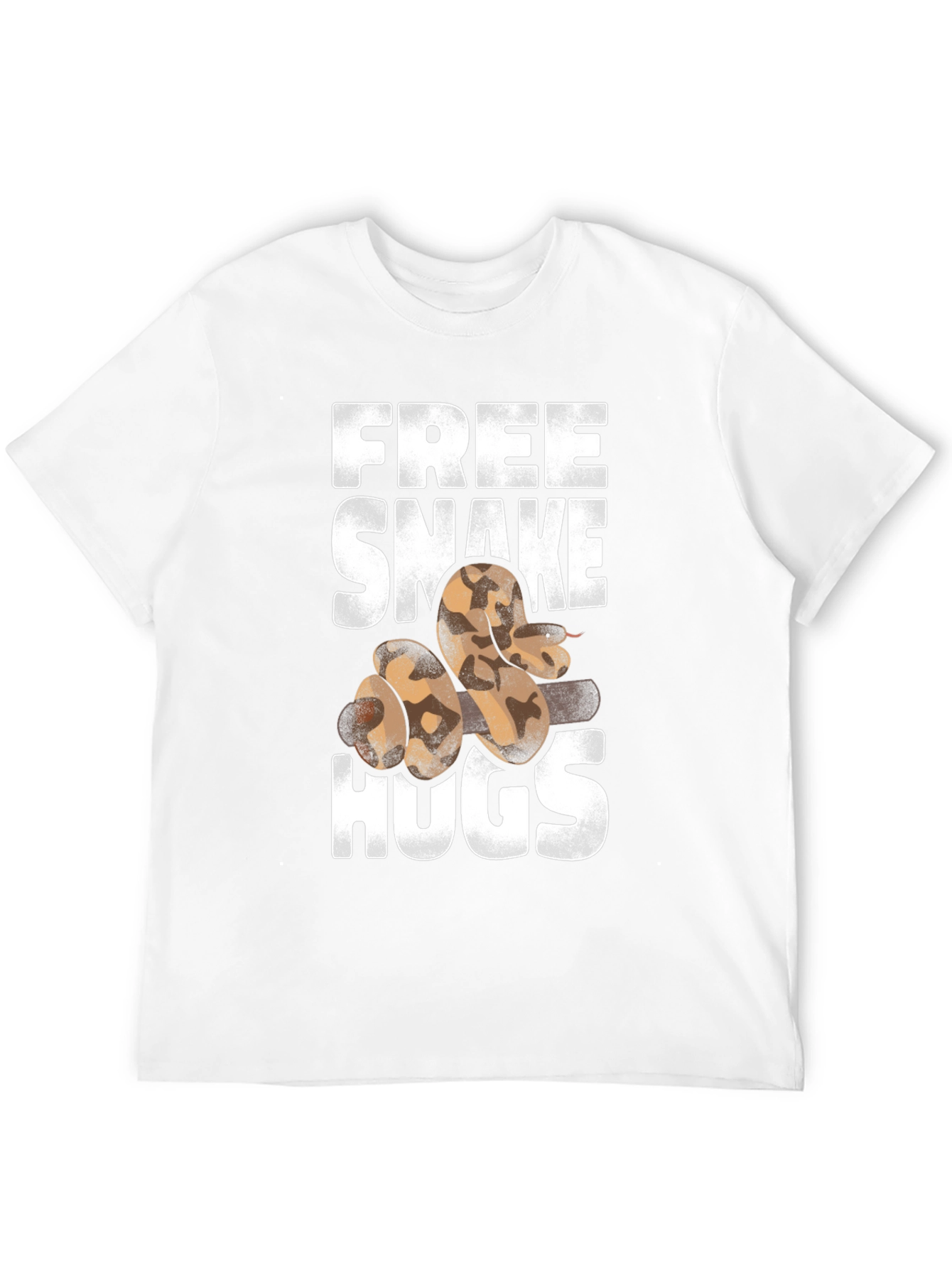 Free Snake Hugs Graphic T-Shirt