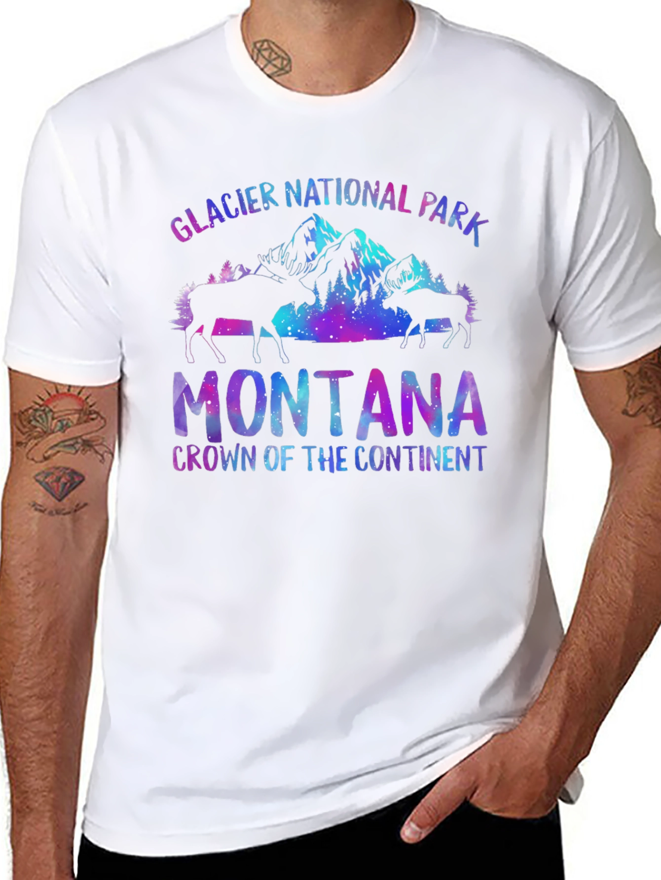 Glacier National Park Montana T-Shirt