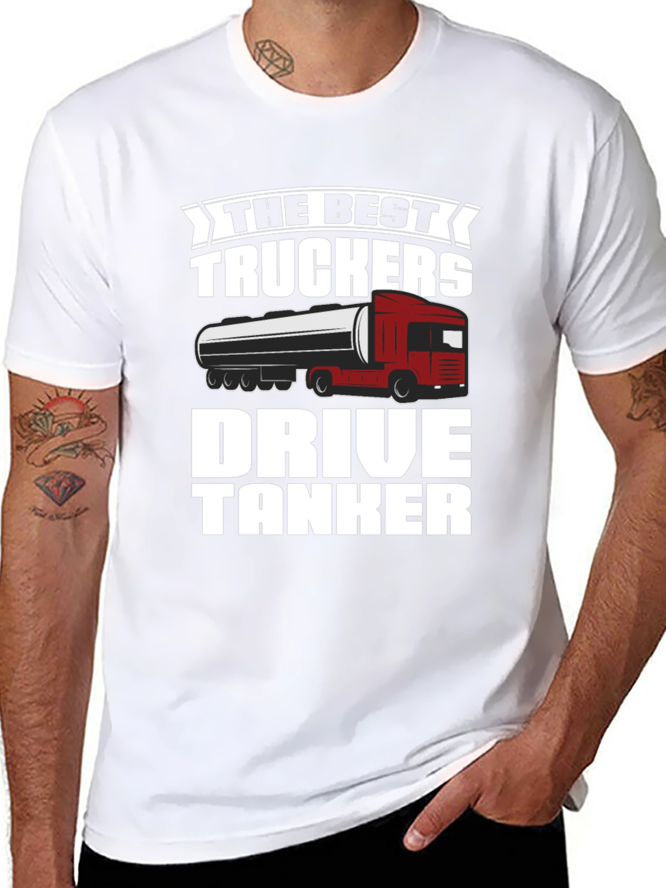 Best Truckers Drive Tanker T-Shirt