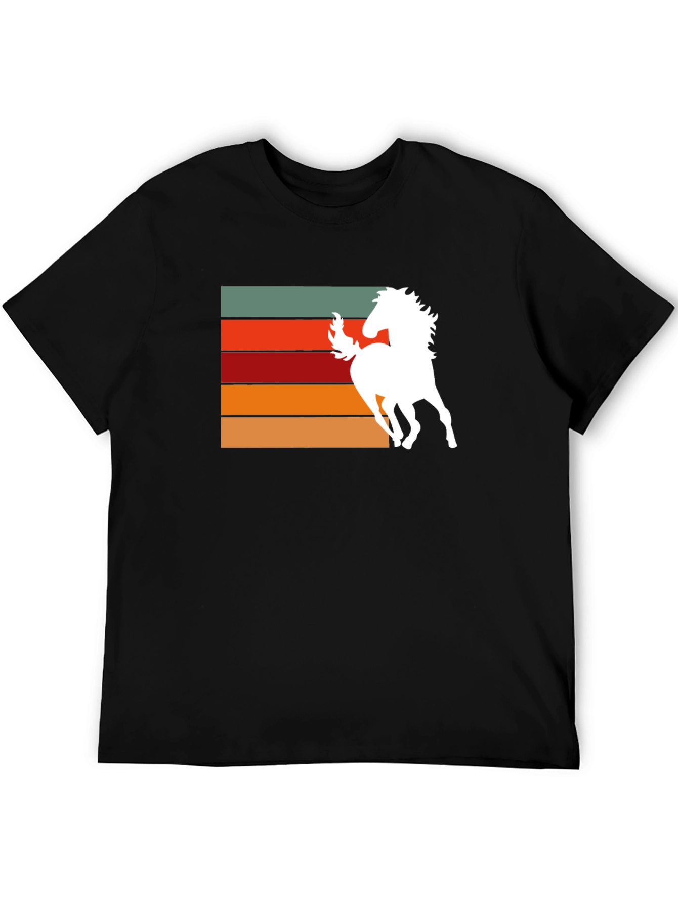 Retro Horse Graphic T-Shirt