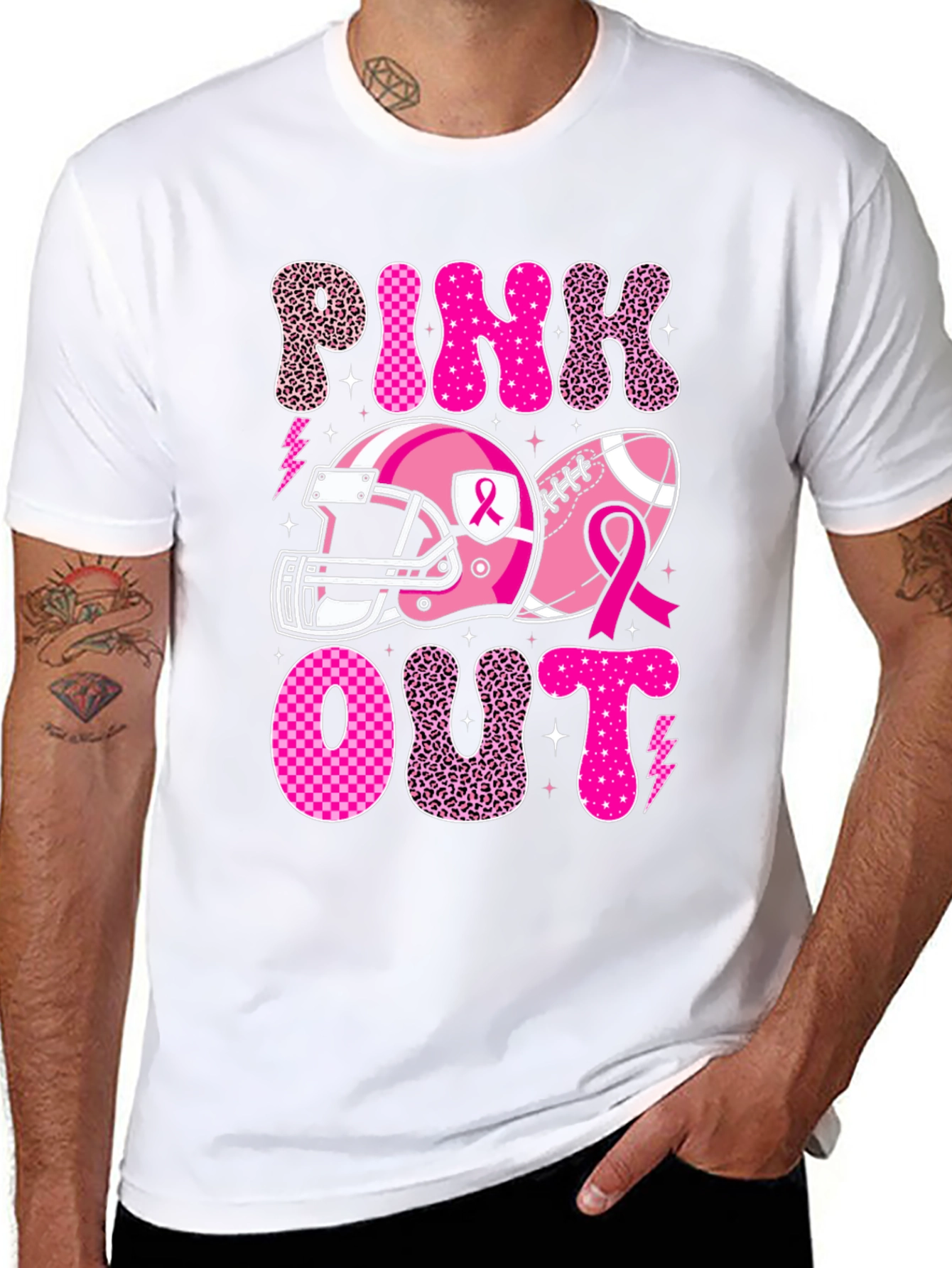 Pink Out Breast Cancer Awareness T-Shirt