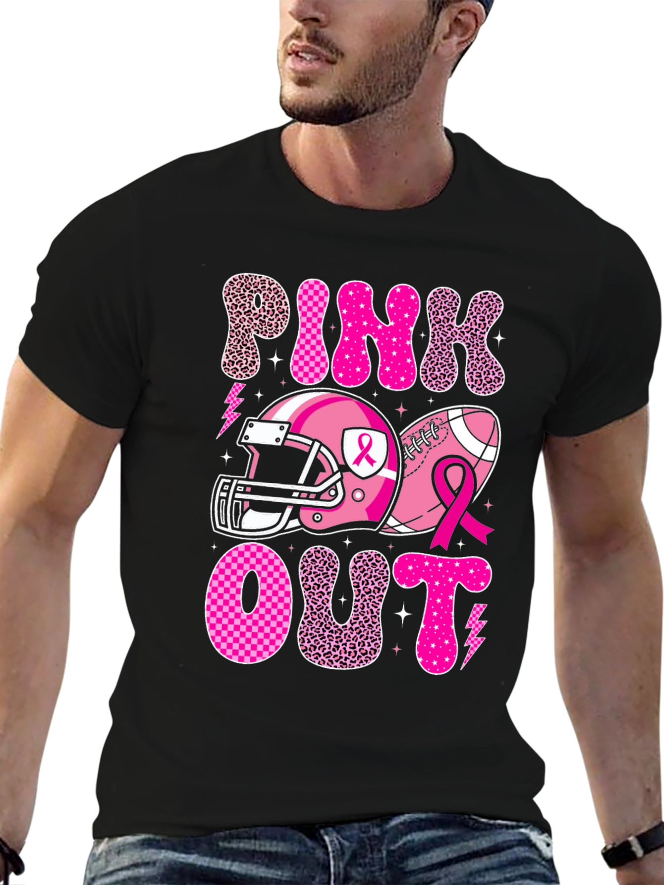 Pink Out Breast Cancer Awareness T-Shirt