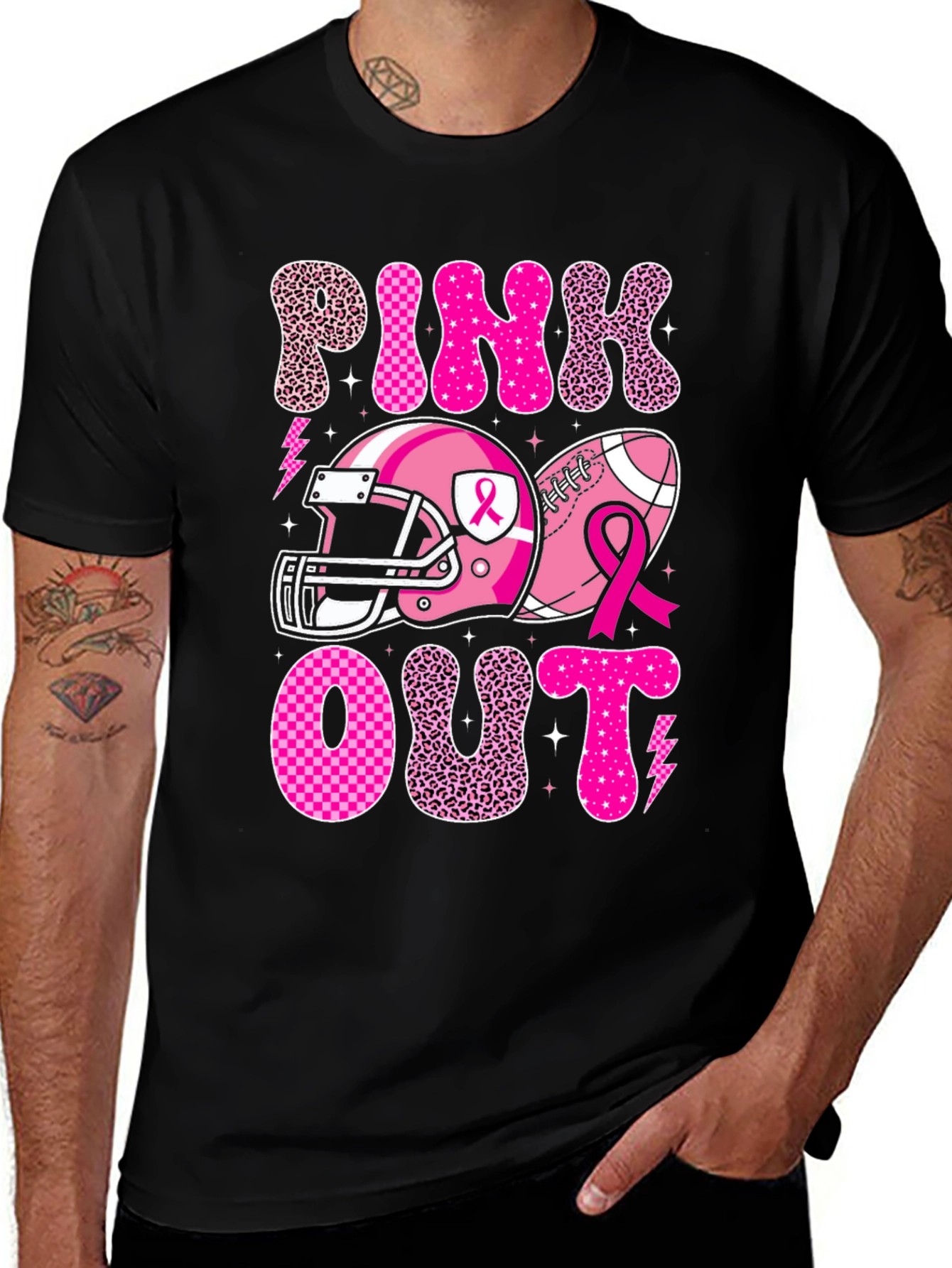 Pink Out Breast Cancer Awareness T-Shirt