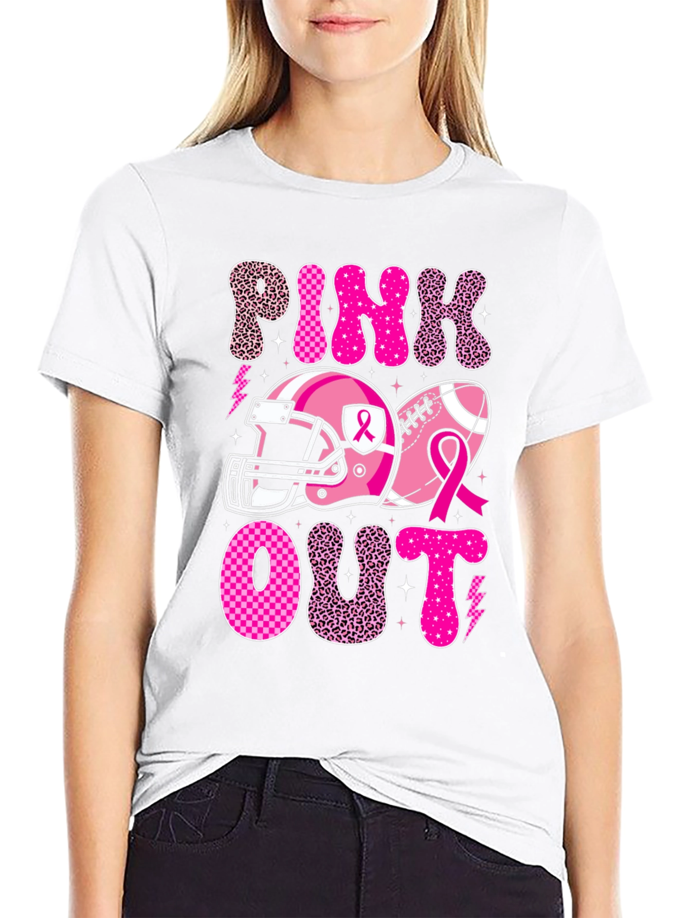 Pink Out Breast Cancer Awareness T-Shirt