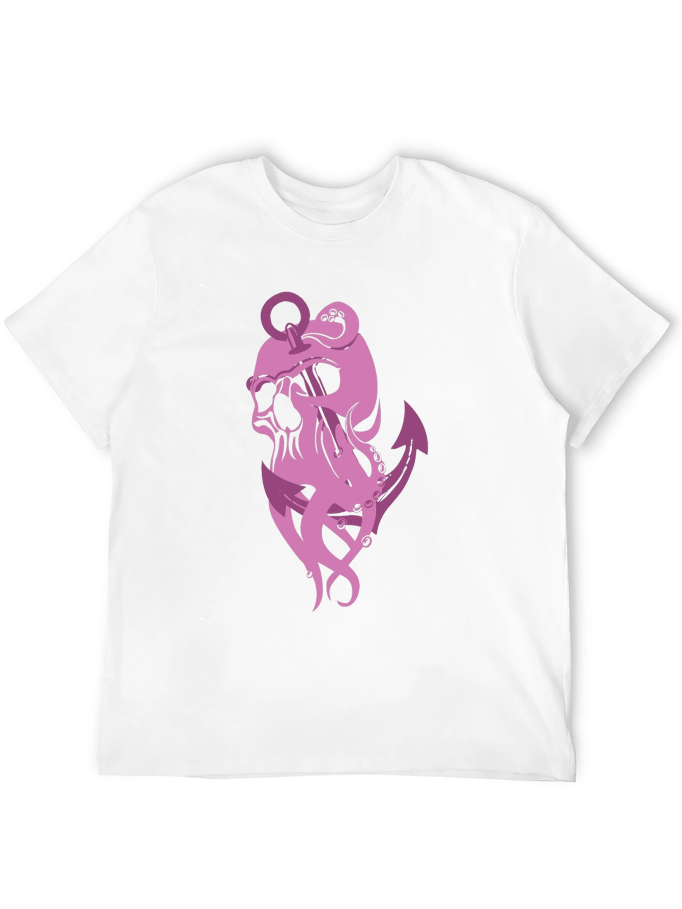 Skull Anchor Kraken Graphic Tee