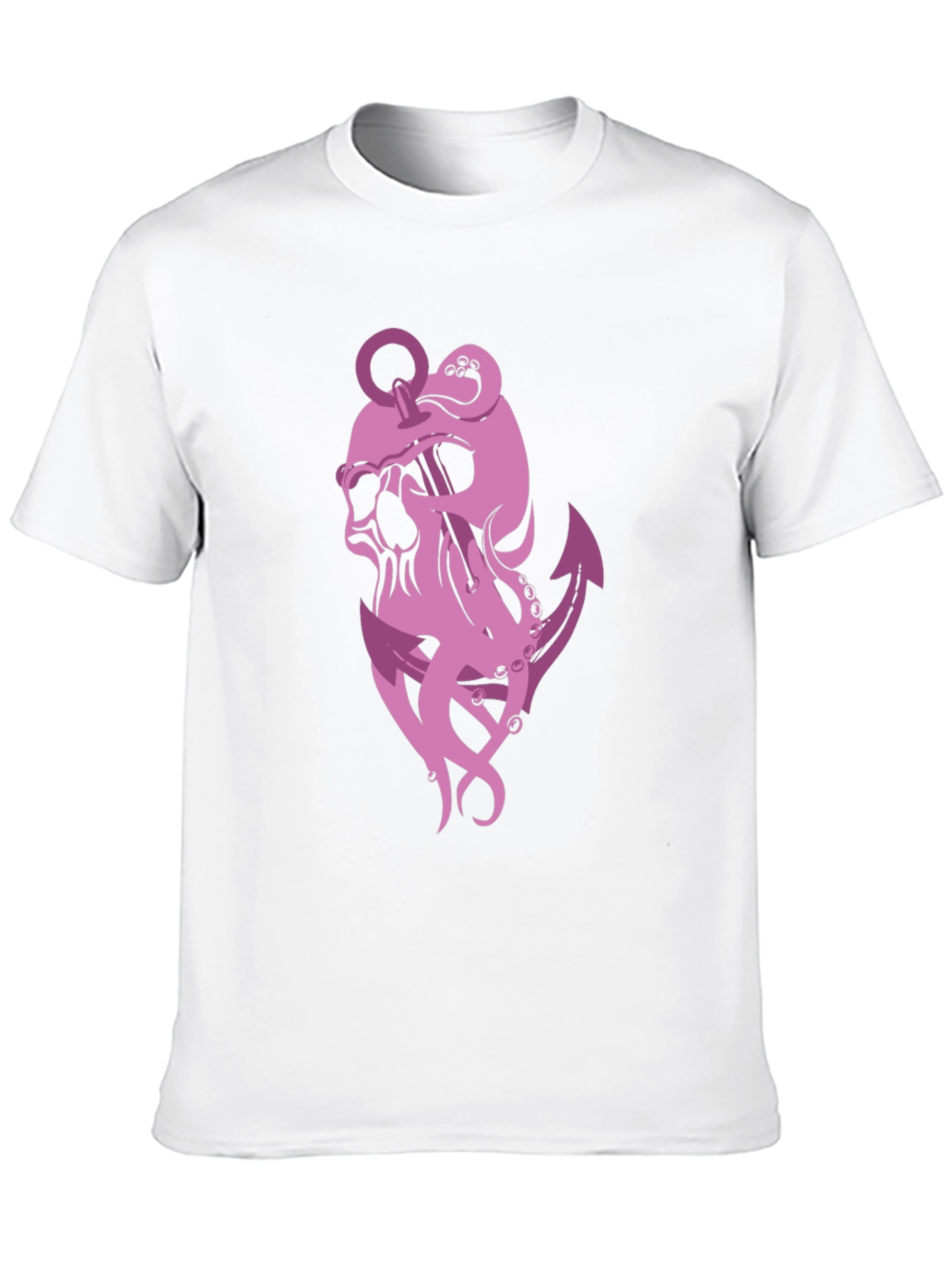 Skull Anchor Kraken Graphic Tee