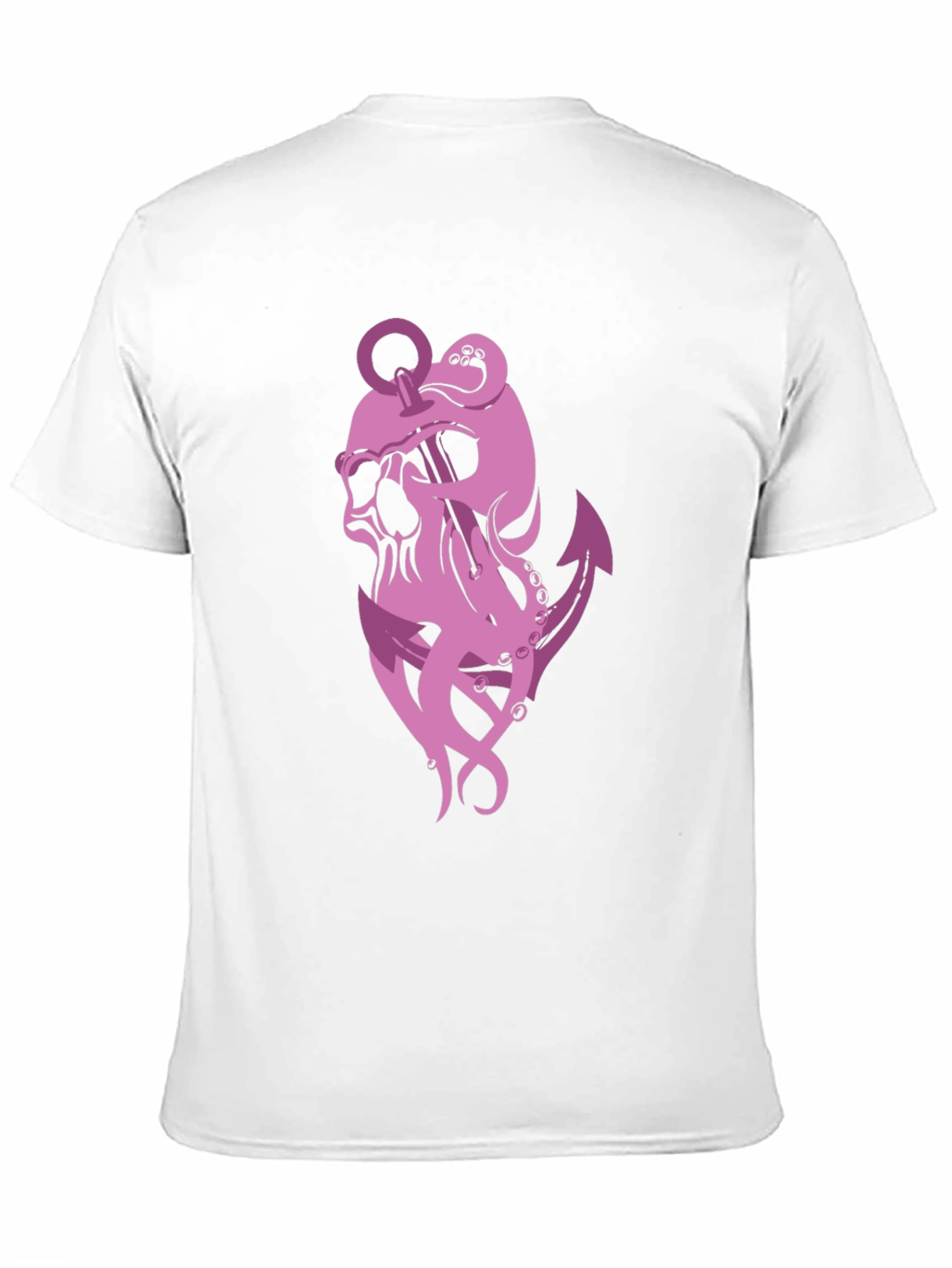 Skull Anchor Kraken Graphic Tee