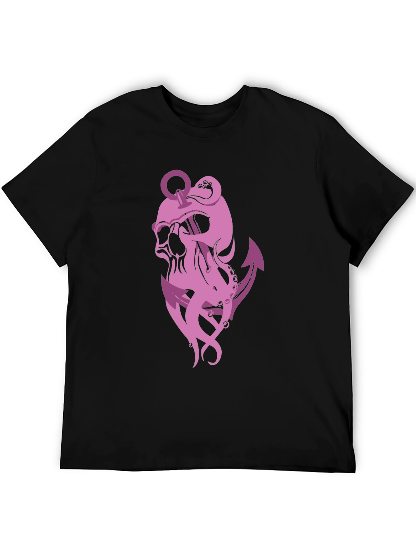 Skull Anchor Kraken Graphic Tee