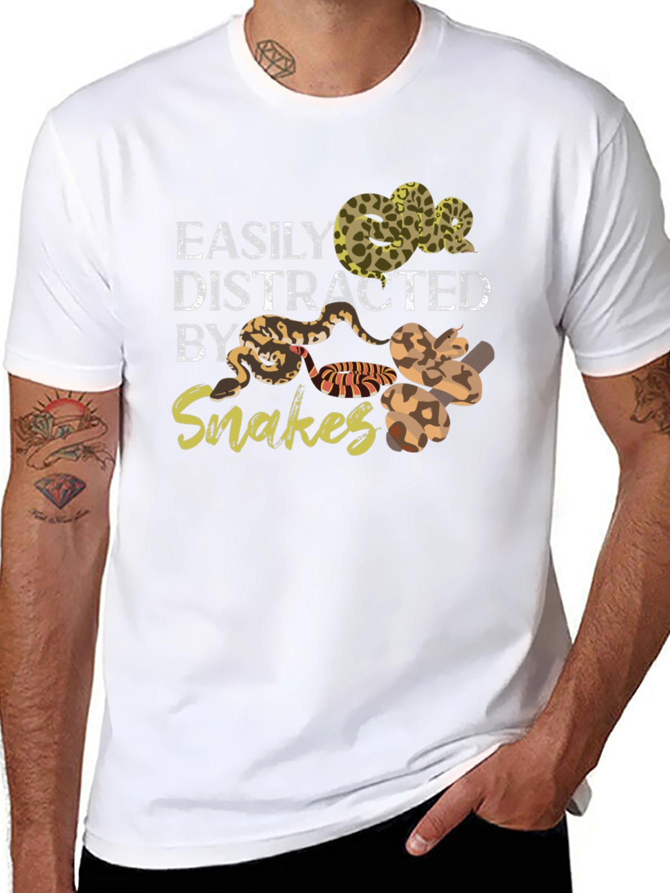 Easily Distracted by Snakes T-Shirt