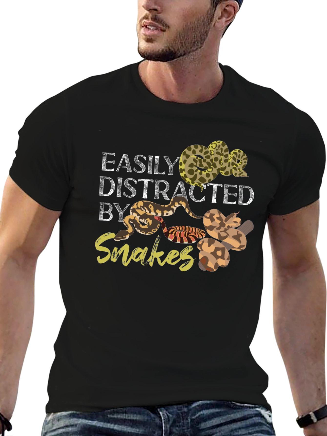 Easily Distracted by Snakes T-Shirt