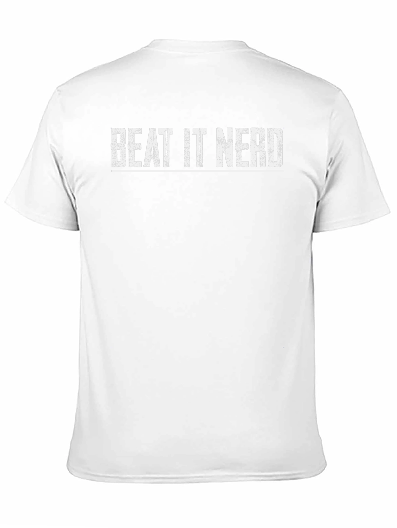 Beat It Nerd Graphic T-Shirt - Short Sleeve