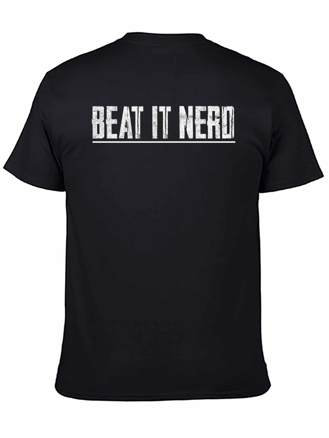 Beat It Nerd Graphic T-Shirt - Short Sleeve