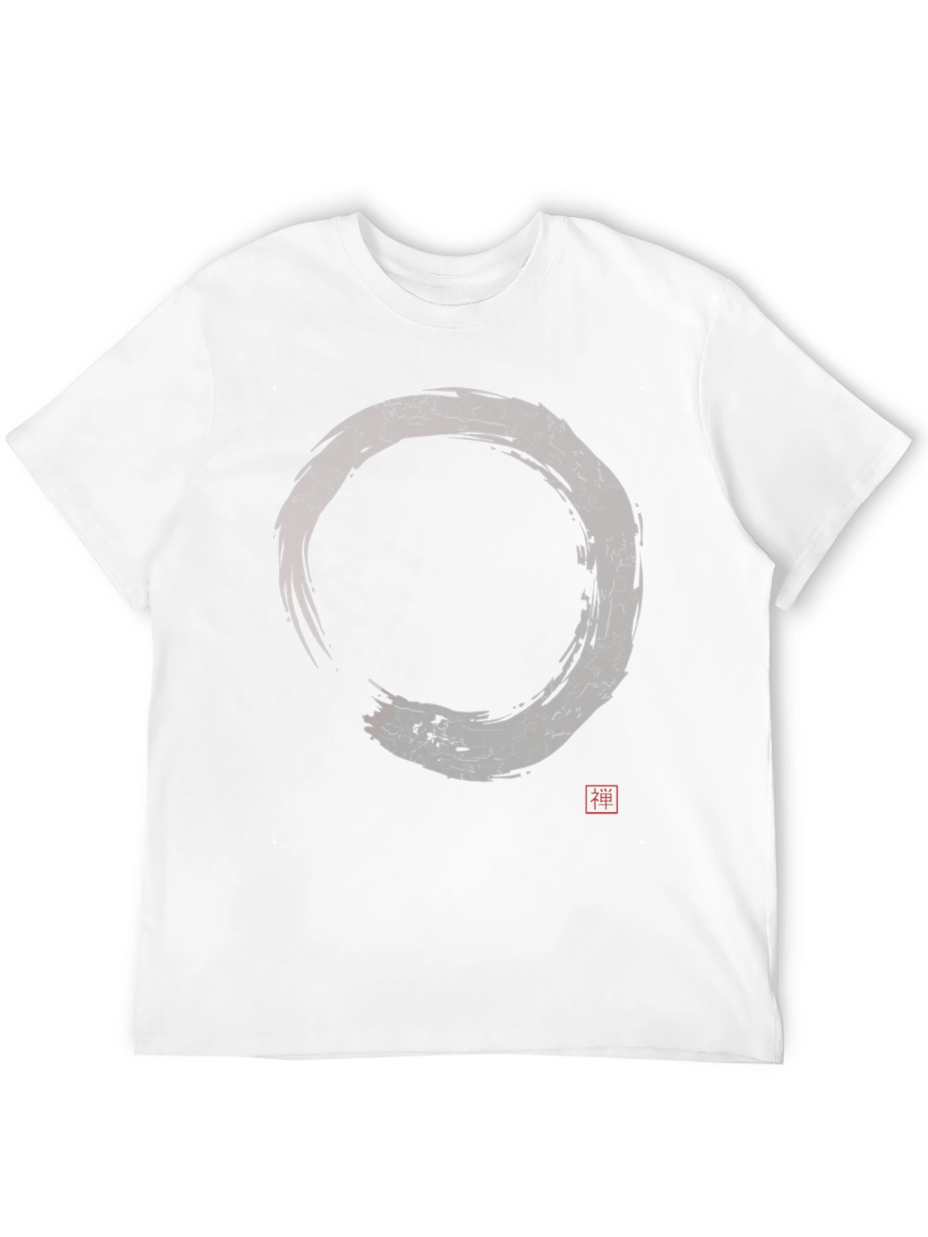 Zen Circle Graphic Tee - Black