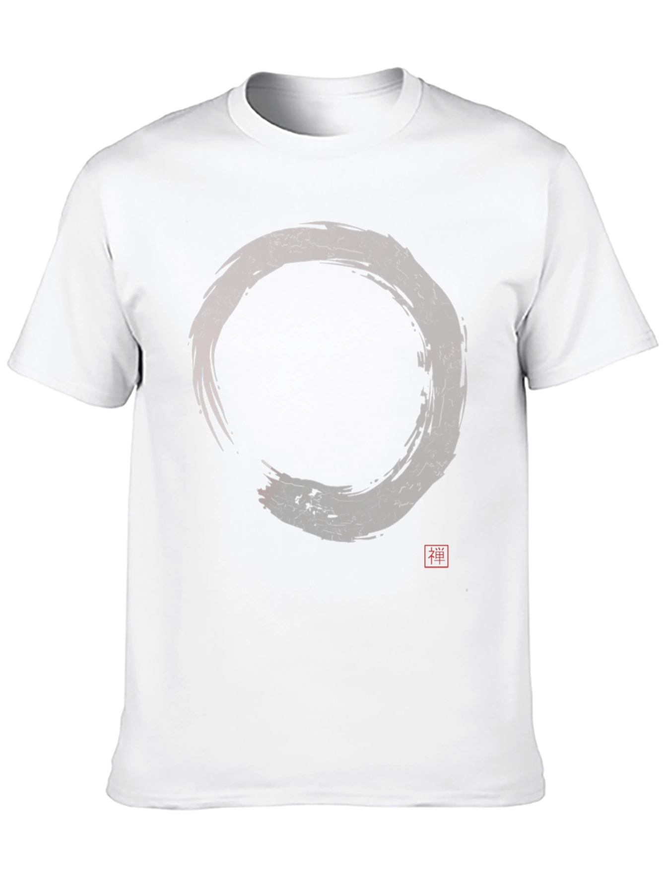 Zen Circle Graphic Tee - Black