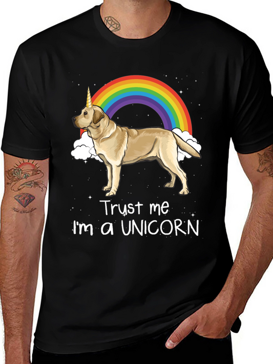 Unicorn Dog T-Shirt - Trust Me Im a Unicorn!