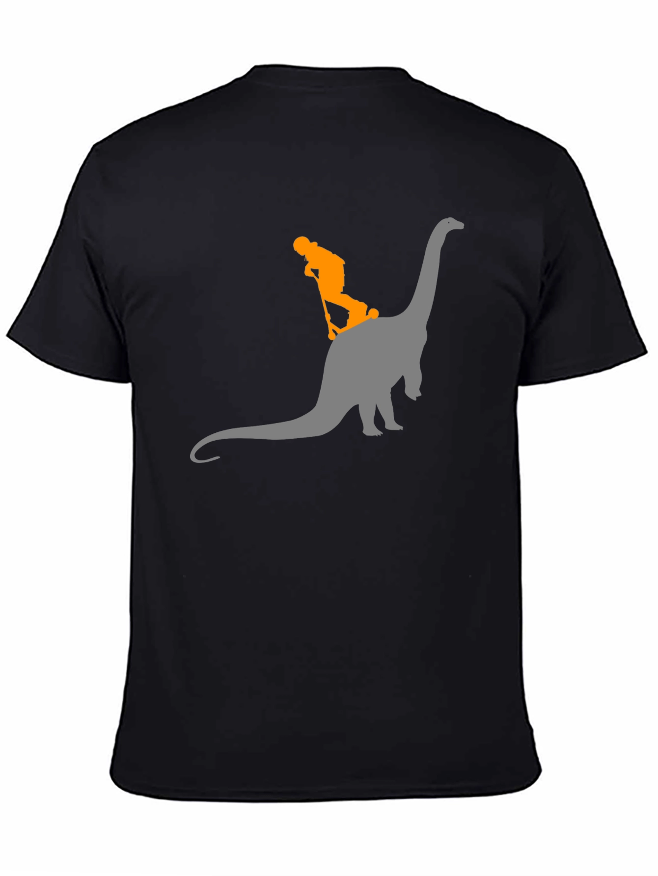 Dino Rider Tee - Black Graphic T-Shirt