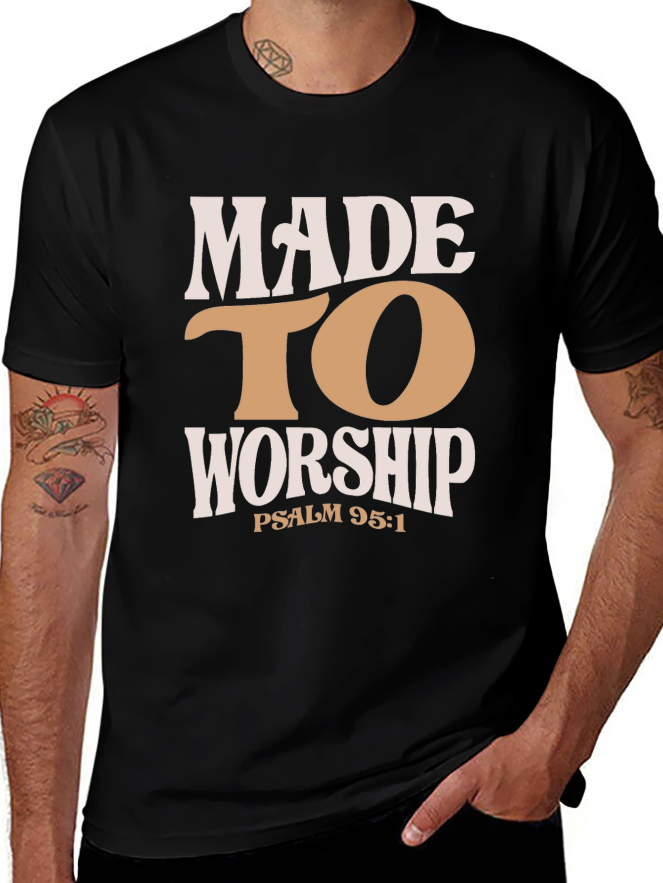 Made To Worship Christian T-Shirt
