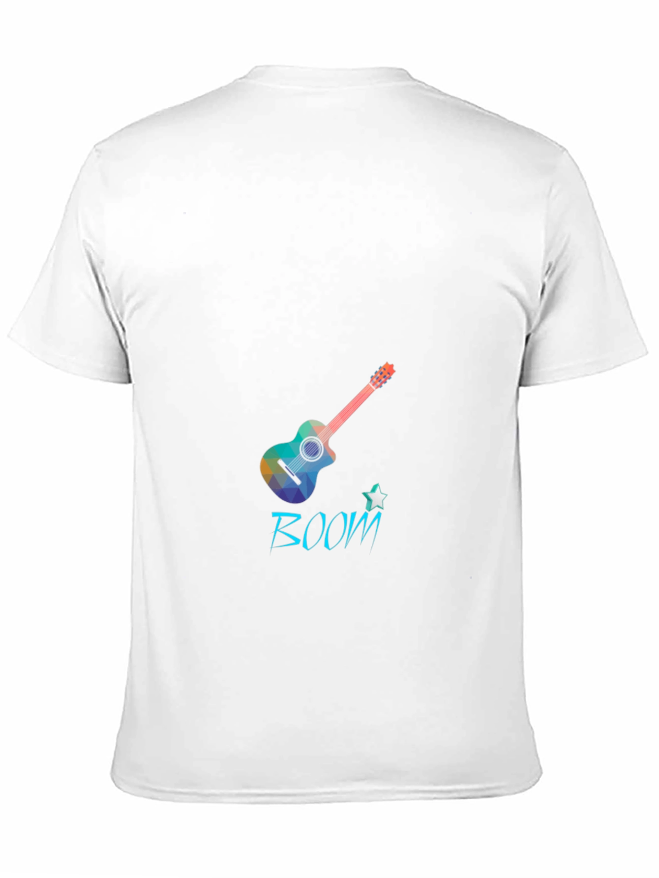 Boom Guitar Black T-Shirt