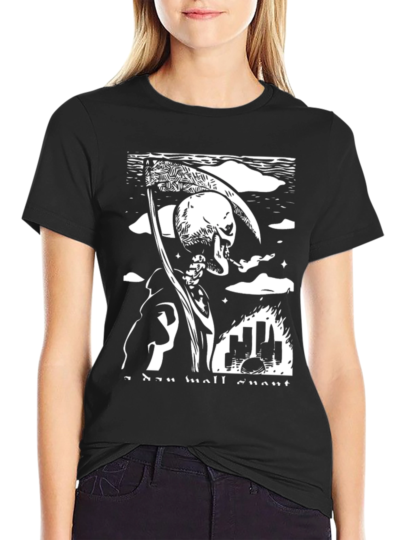 Grim Reaper T-Shirt - Dark Humor Graphic Tee