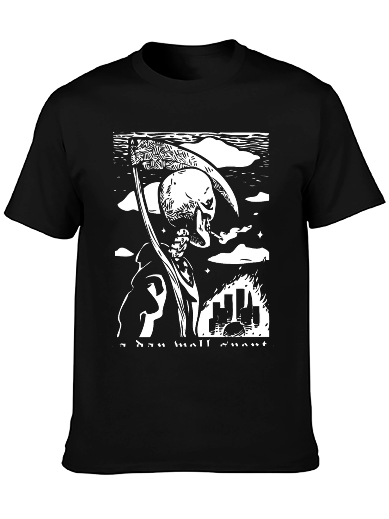 Grim Reaper T-Shirt - Dark Humor Graphic Tee