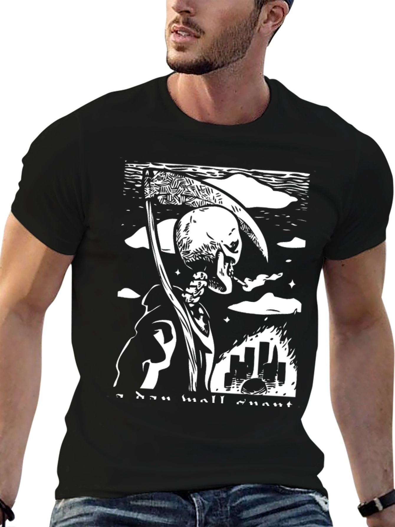 Grim Reaper T-Shirt - Dark Humor Graphic Tee