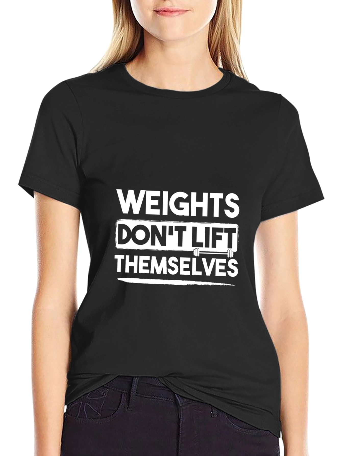 Weights Dont Lift Themselves Gym T-Shirt