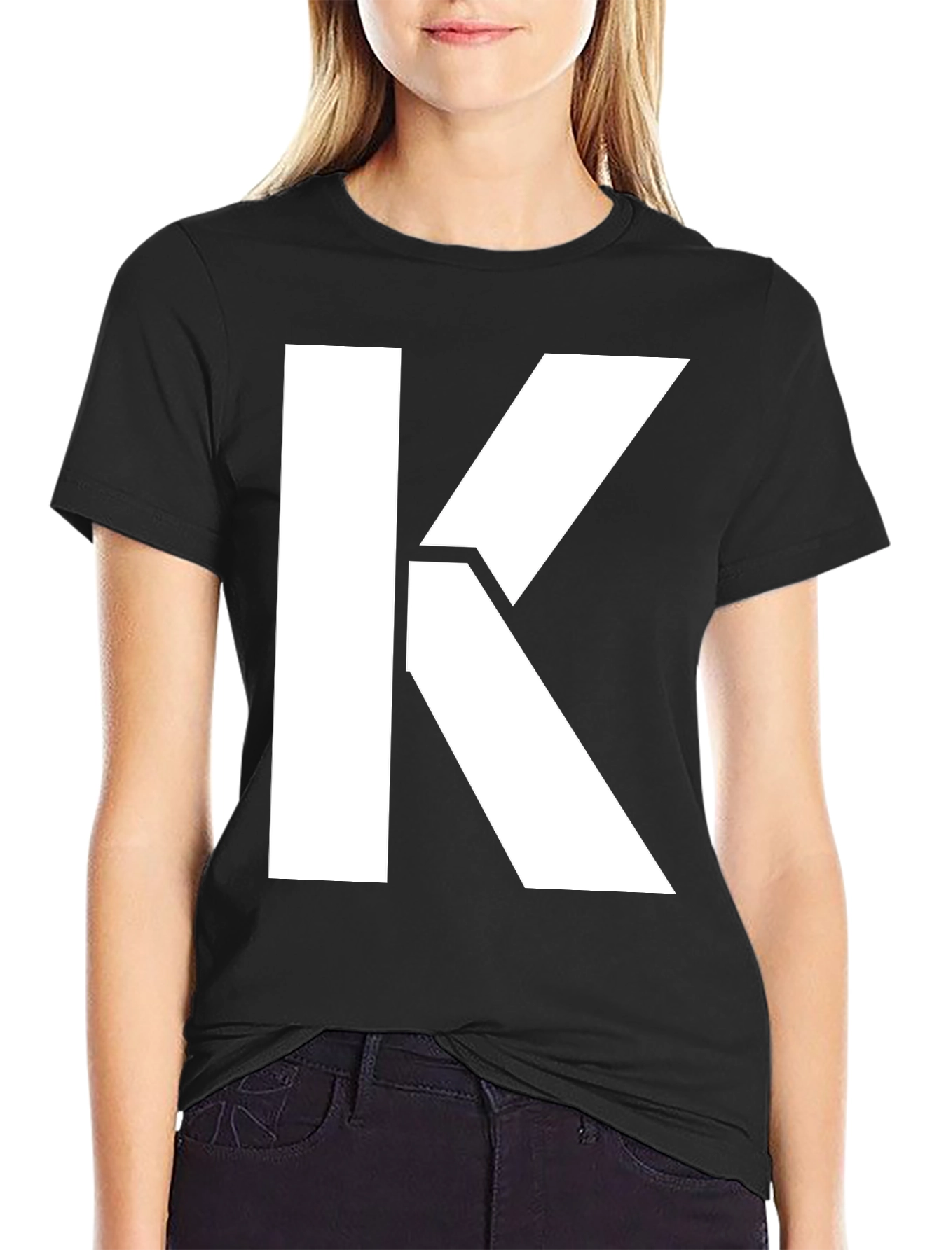 Bold K Graphic T-Shirt - Classic Black Tee