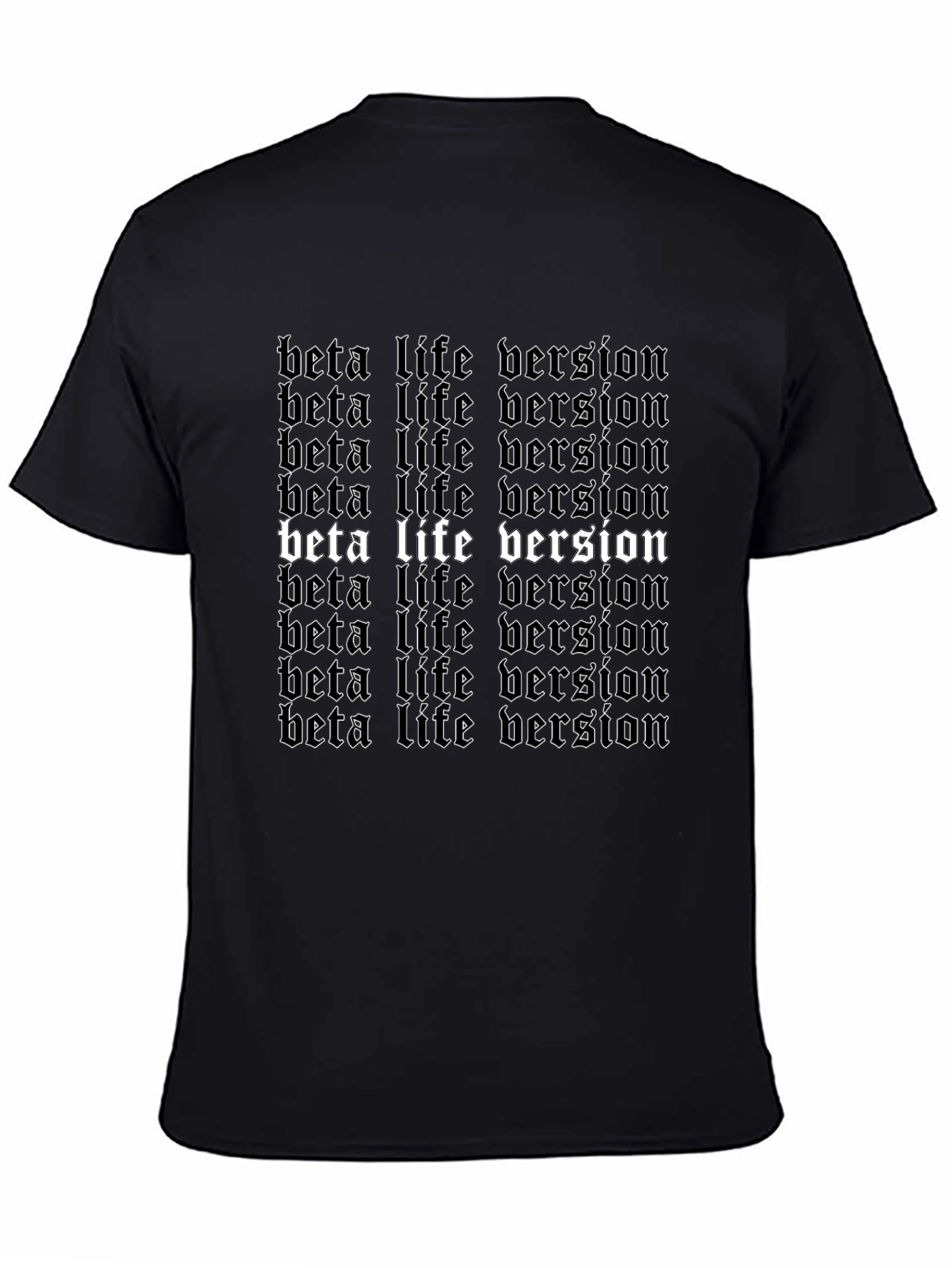 Beta Life Version Graphic Print Tee