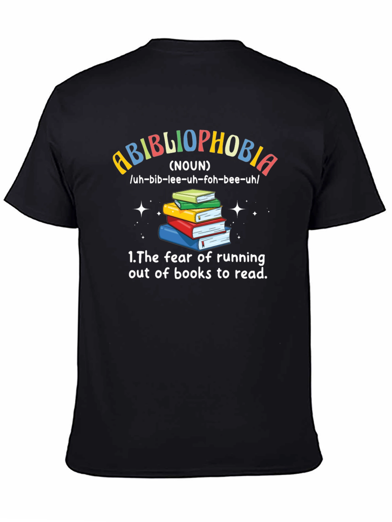 Bibliophobia T-Shirt - Book Lover Gift