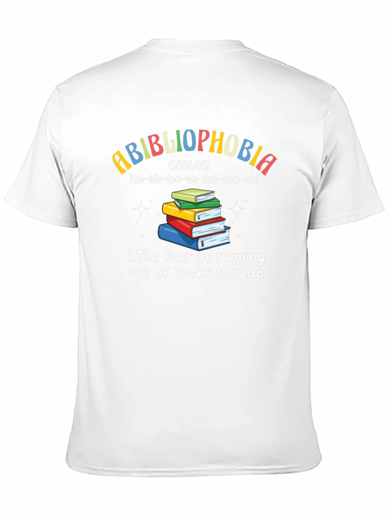 Bibliophobia T-Shirt - Book Lover Gift