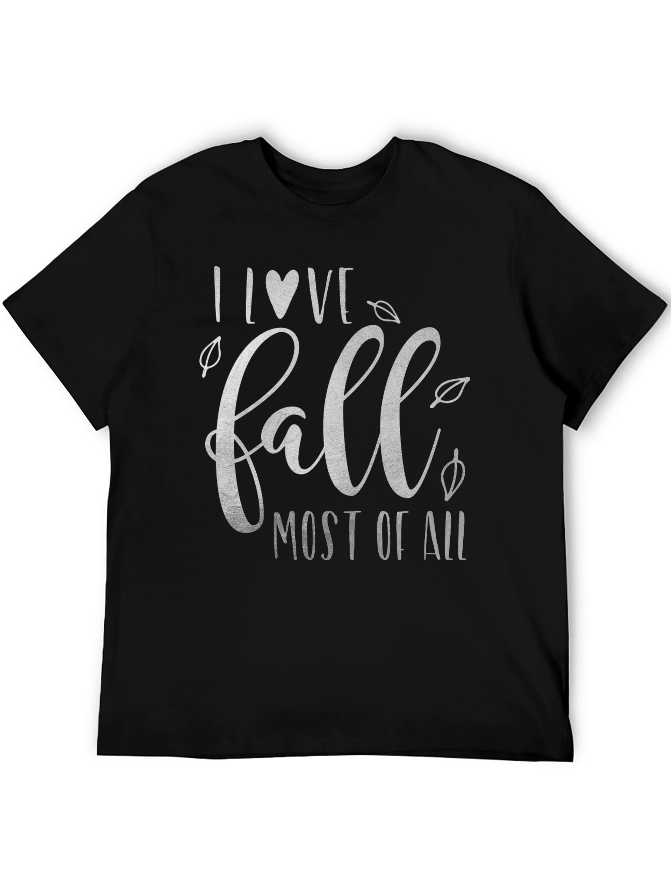 I Love Fall T-Shirt - Soft Cotton Seasonal Tee