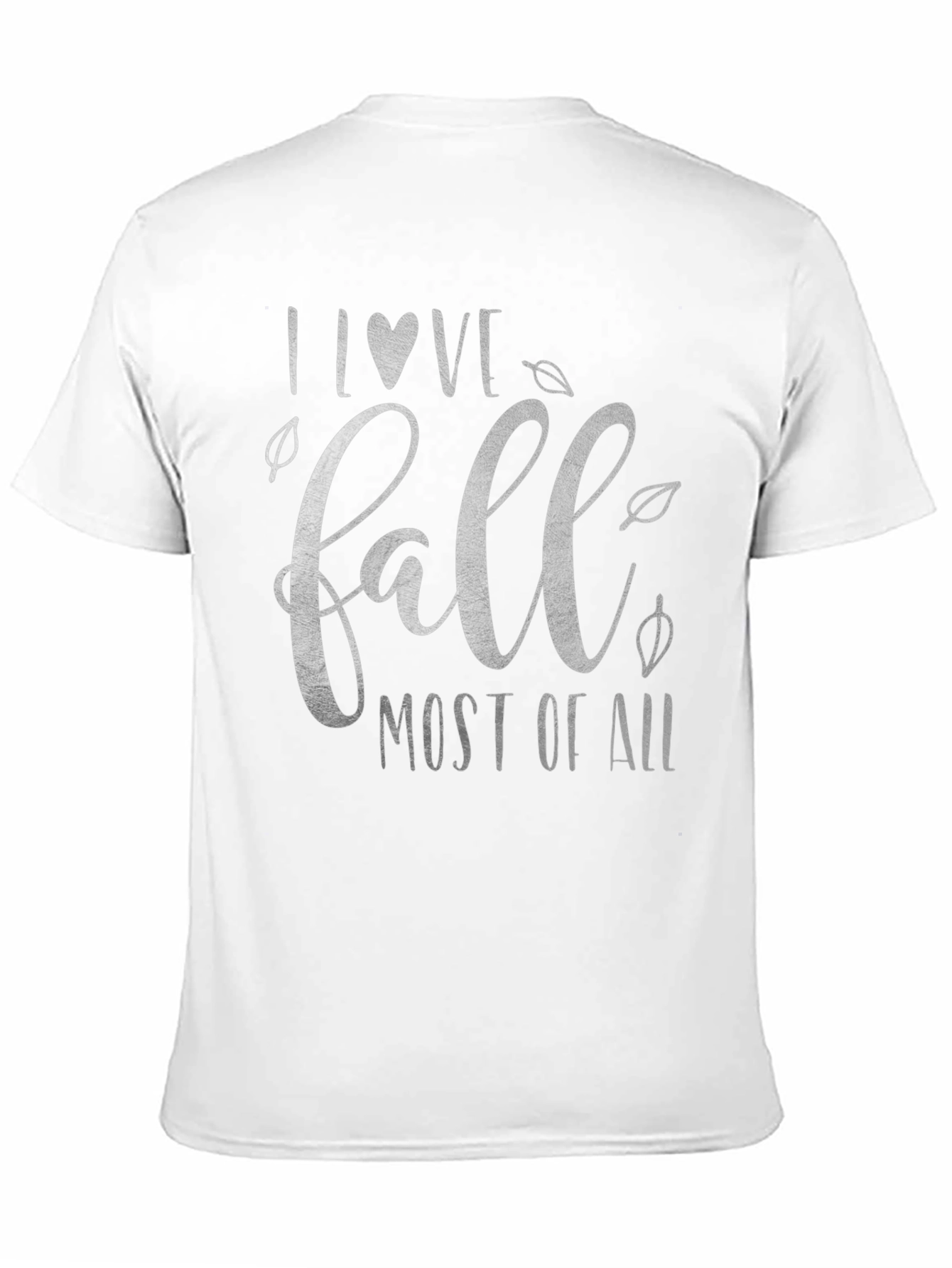 I Love Fall T-Shirt - Soft Cotton Seasonal Tee