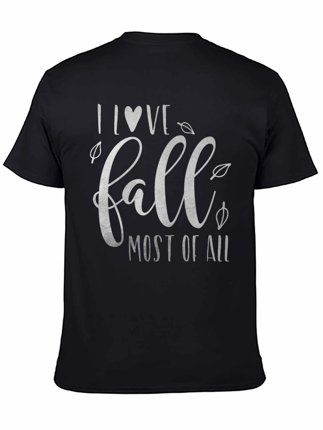 I Love Fall T-Shirt - Soft Cotton Seasonal Tee