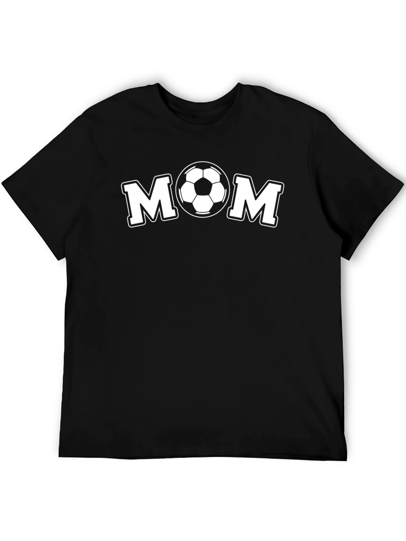 Soccer Mom Graphic T-Shirt - Black