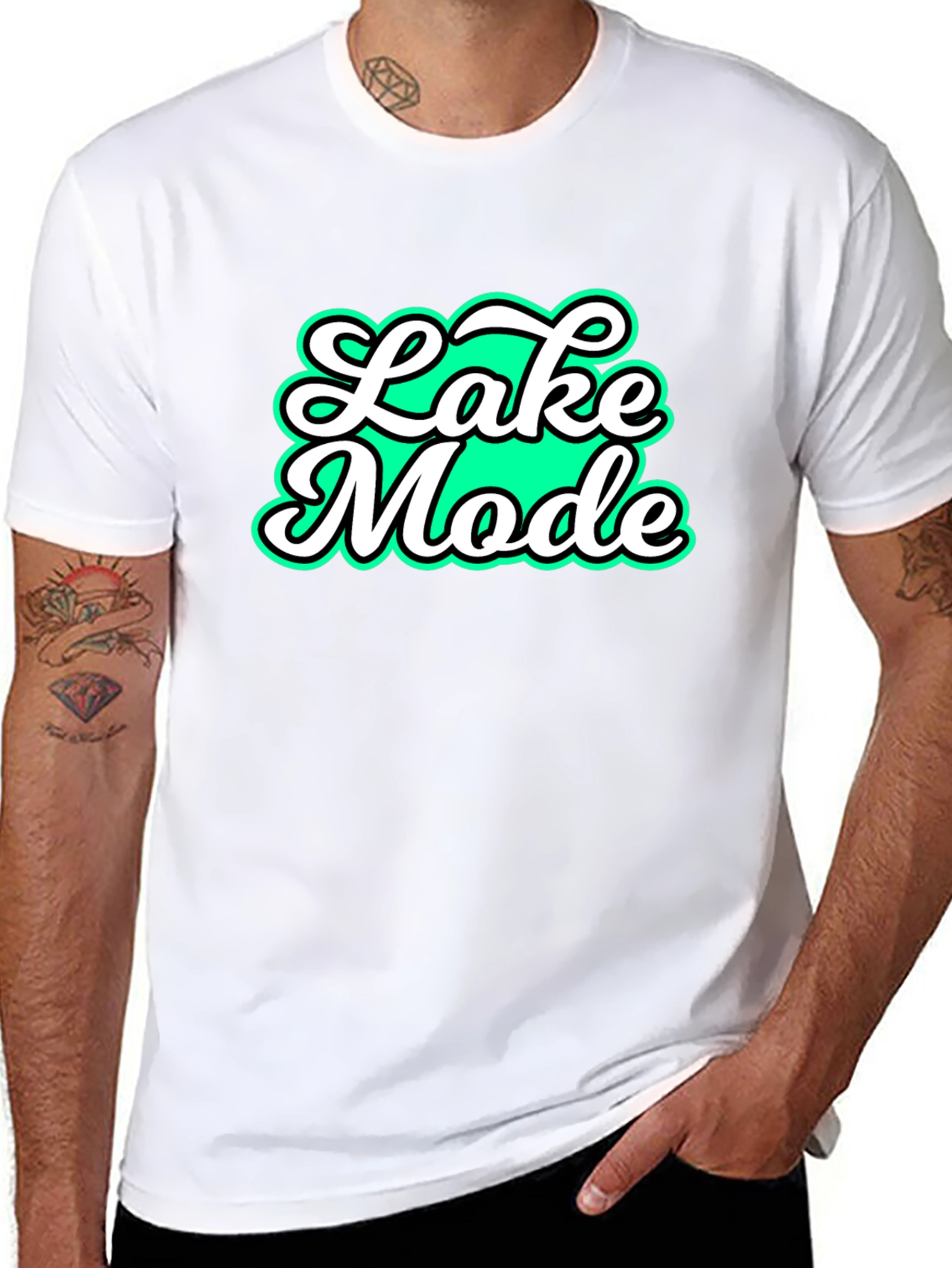 Lake Mode Graphic Tee - Relaxed Fit