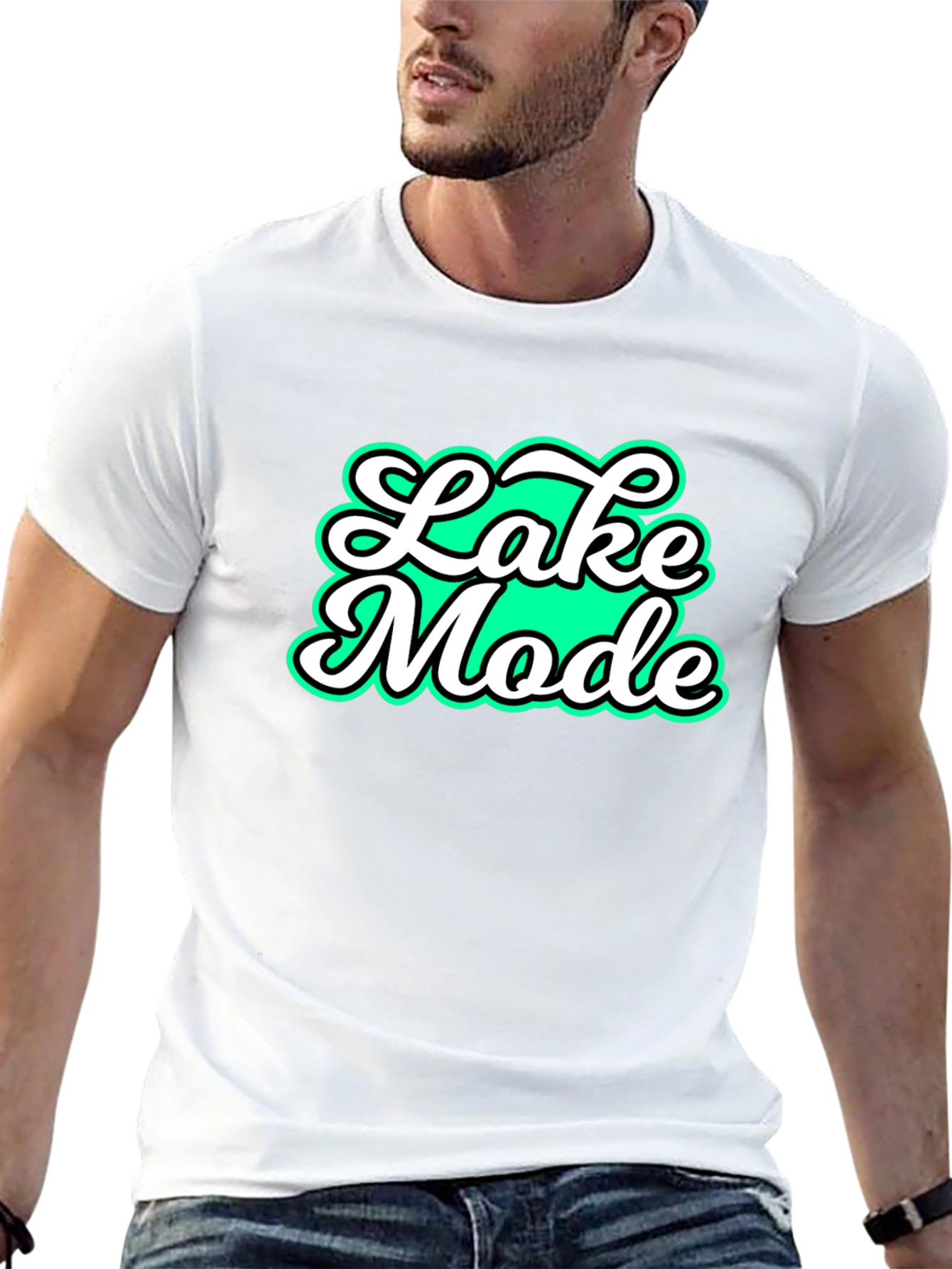 Lake Mode Graphic Tee - Relaxed Fit