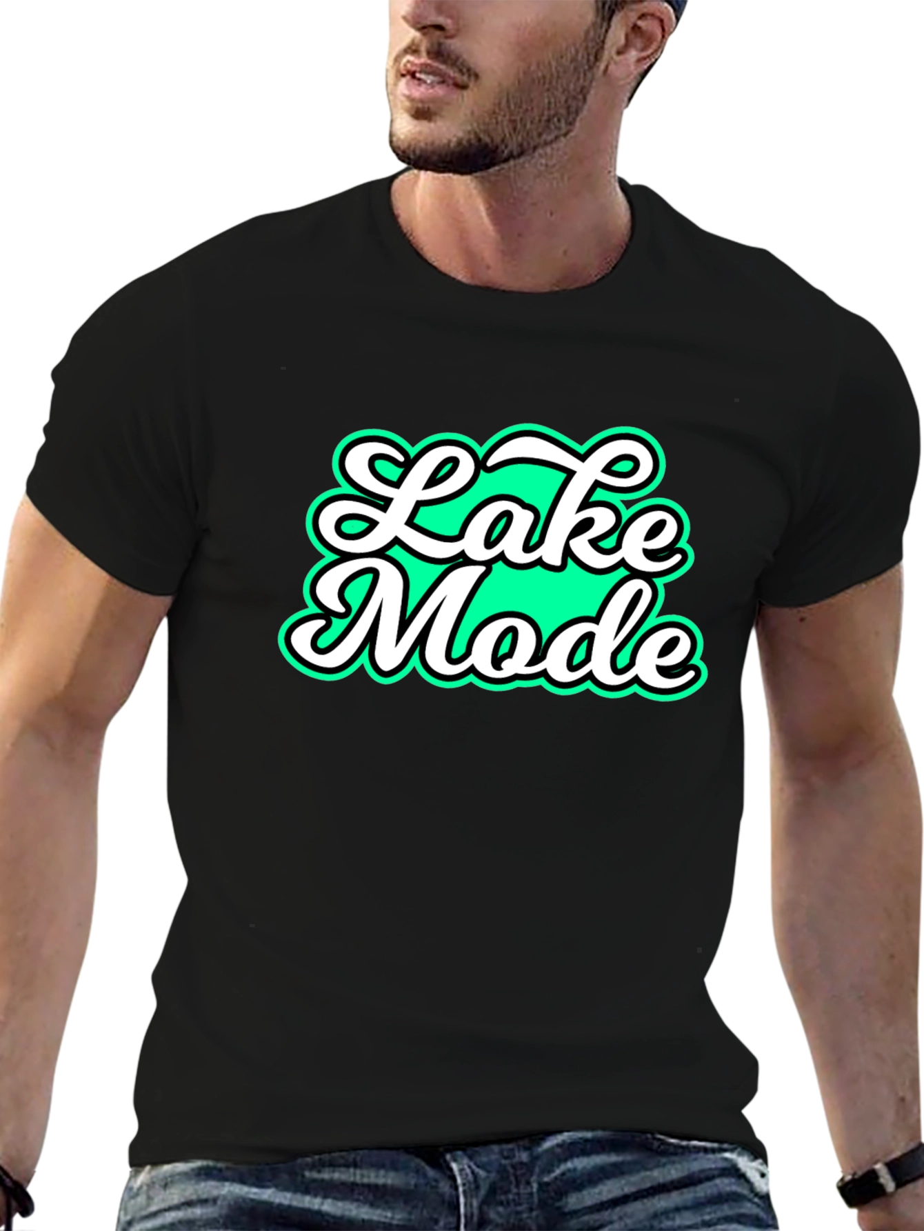 Lake Mode Graphic Tee - Relaxed Fit