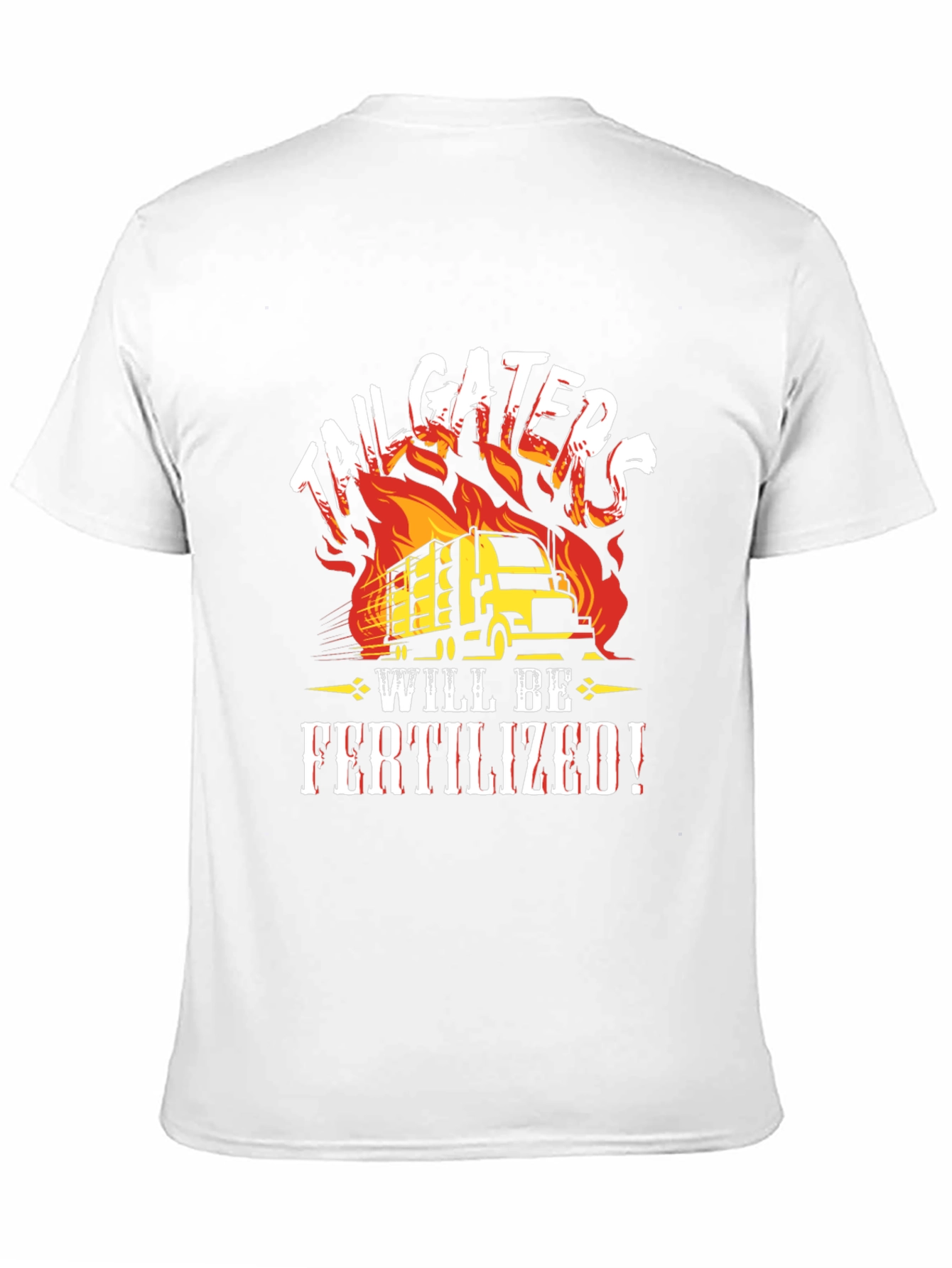 Tailgaters Fertilized Black Graphic Tee