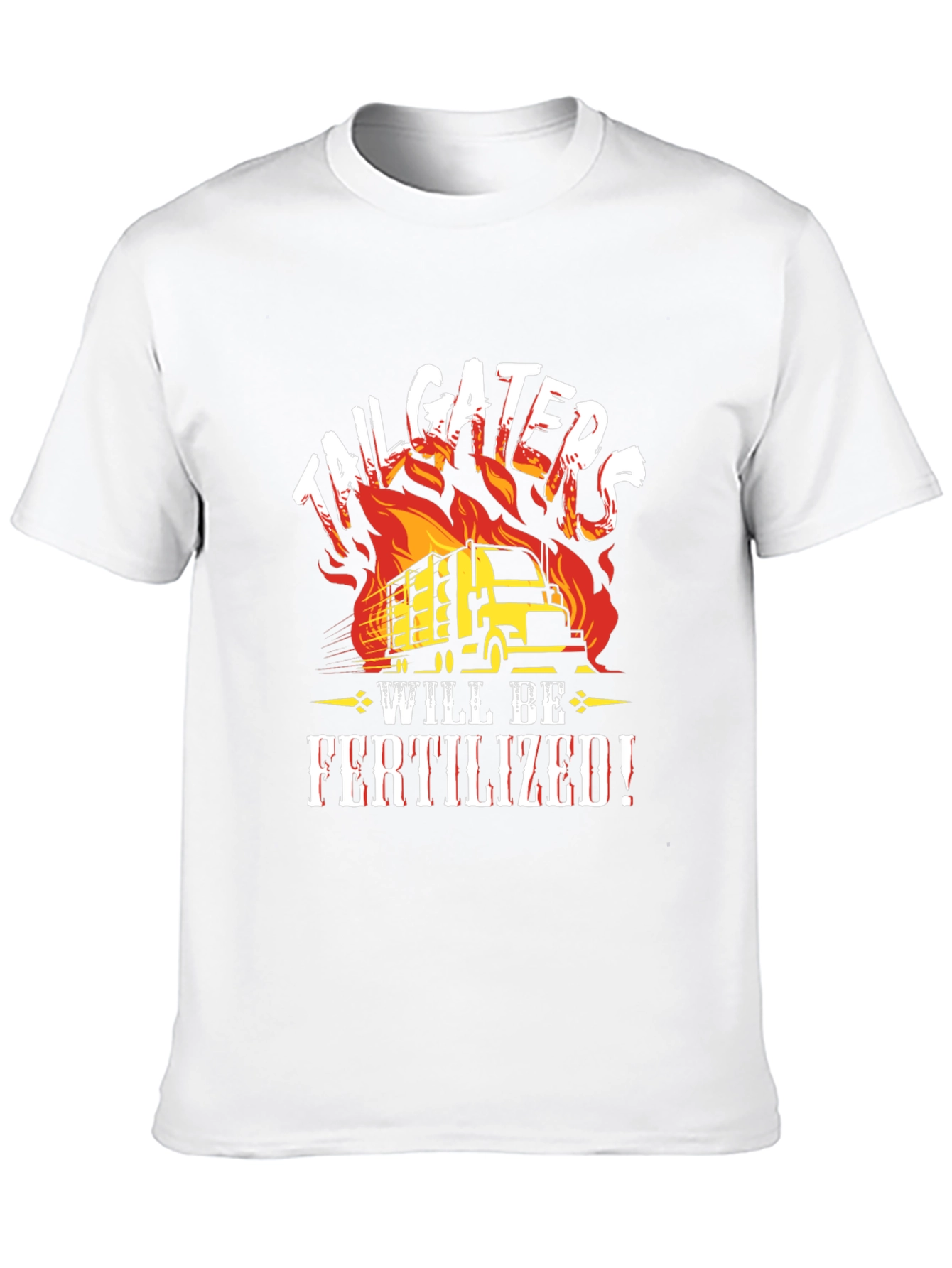 Tailgaters Fertilized Black Graphic Tee